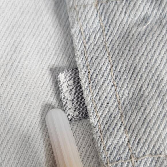 VTG 1992 Lightwash Levi's Silvertab Jeans - Student Cut 29x32 (27x31) - Picture 6 of 10